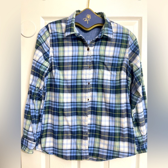Women's BeanFlex All-Season Flannel Shirt, Long-Sleeve - Picture 3 of 7